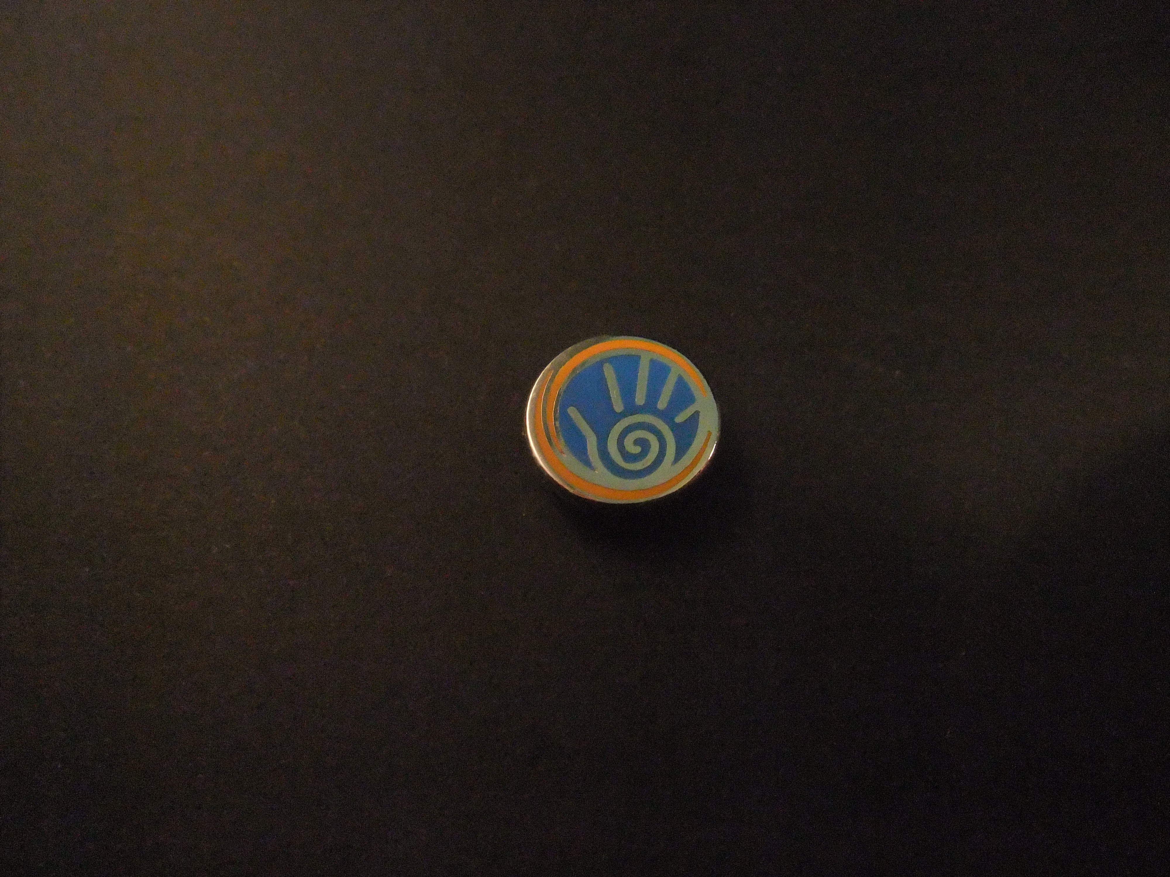 Onbekend logo (@ hand) pin met schroef